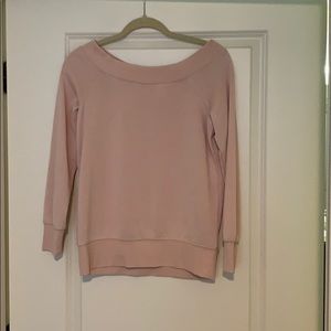 Others Follow Off the Shoulder Sweatshirt Top